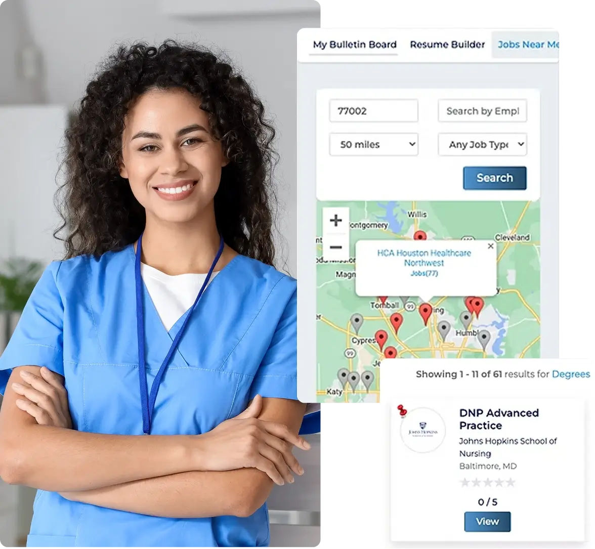 career marketplace for nurses - Career marketplace for nurses showing jobs, degrees, and residency programs on Nurses Lounge