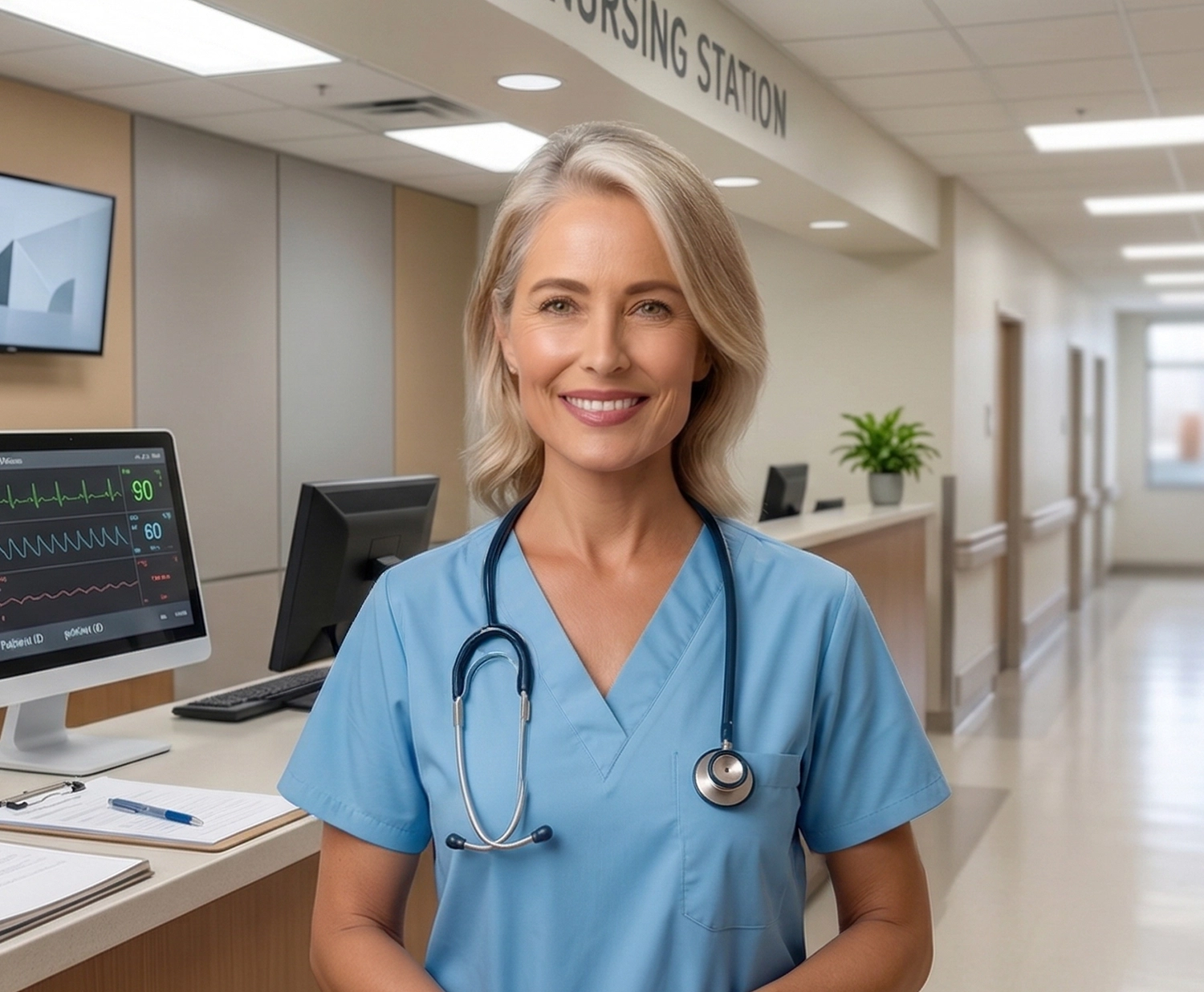 Professional nursing community members engaging on a nurse networking platform.