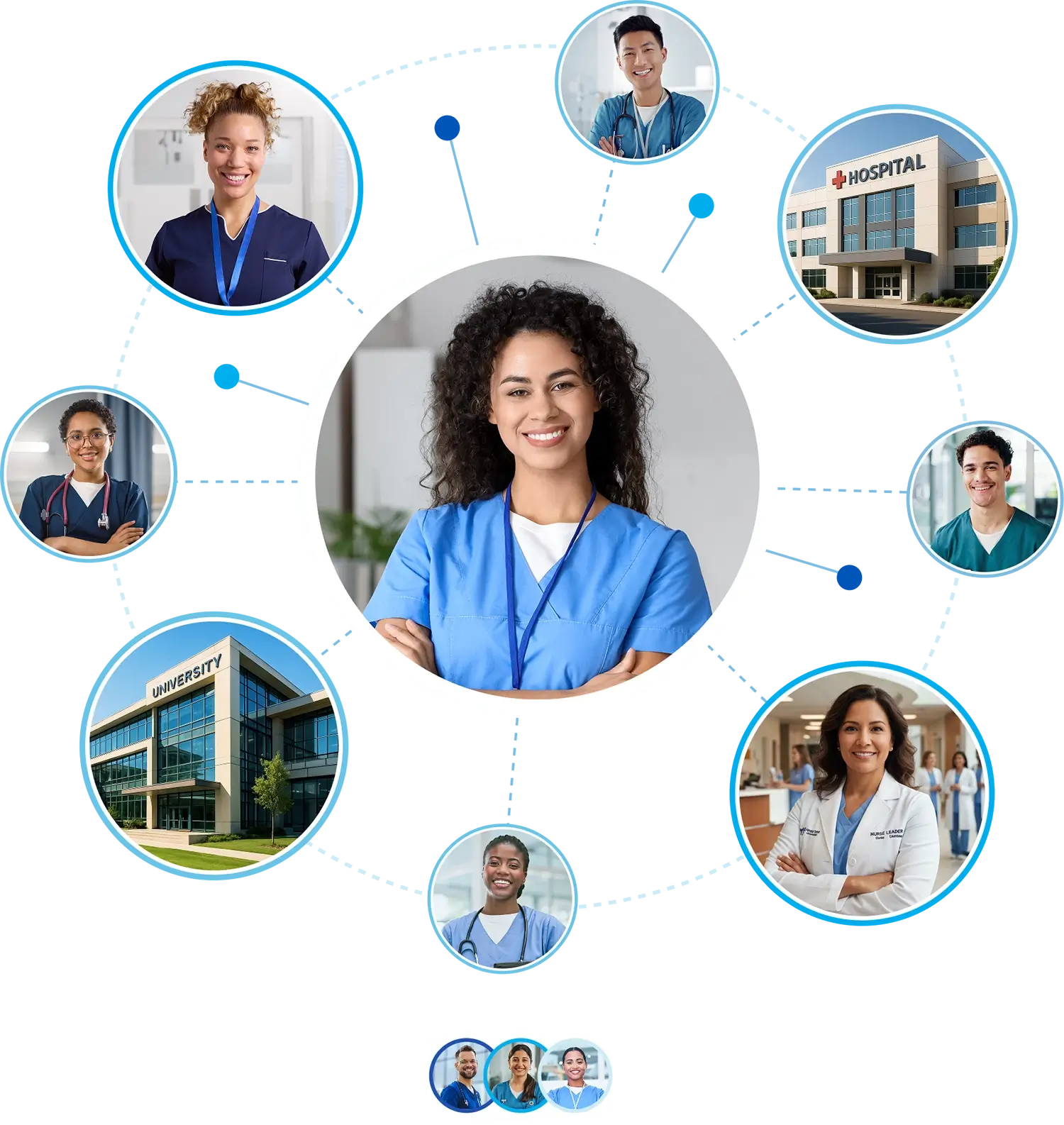 Nursing career marketplace connecting nurses with jobs, degrees, and residency programs